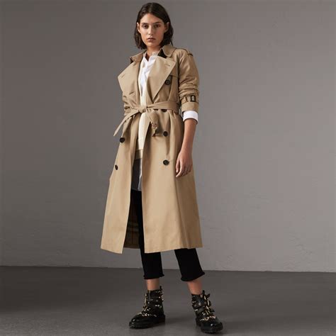 BURBERRY 18SS Westminster extra long trench coat outer 